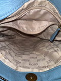 Light Cobalt Blue Messenger Bag