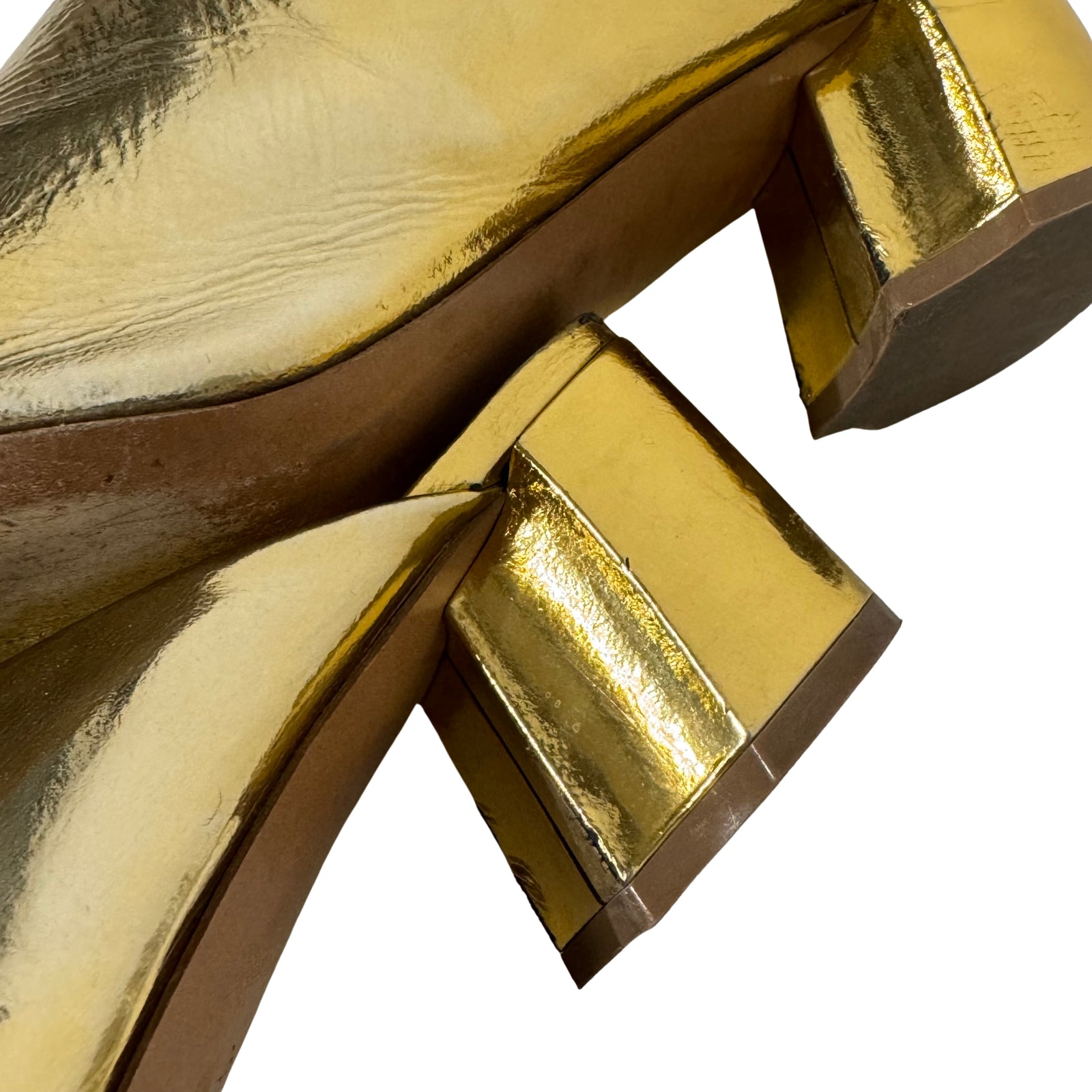 Gold Sandals 40