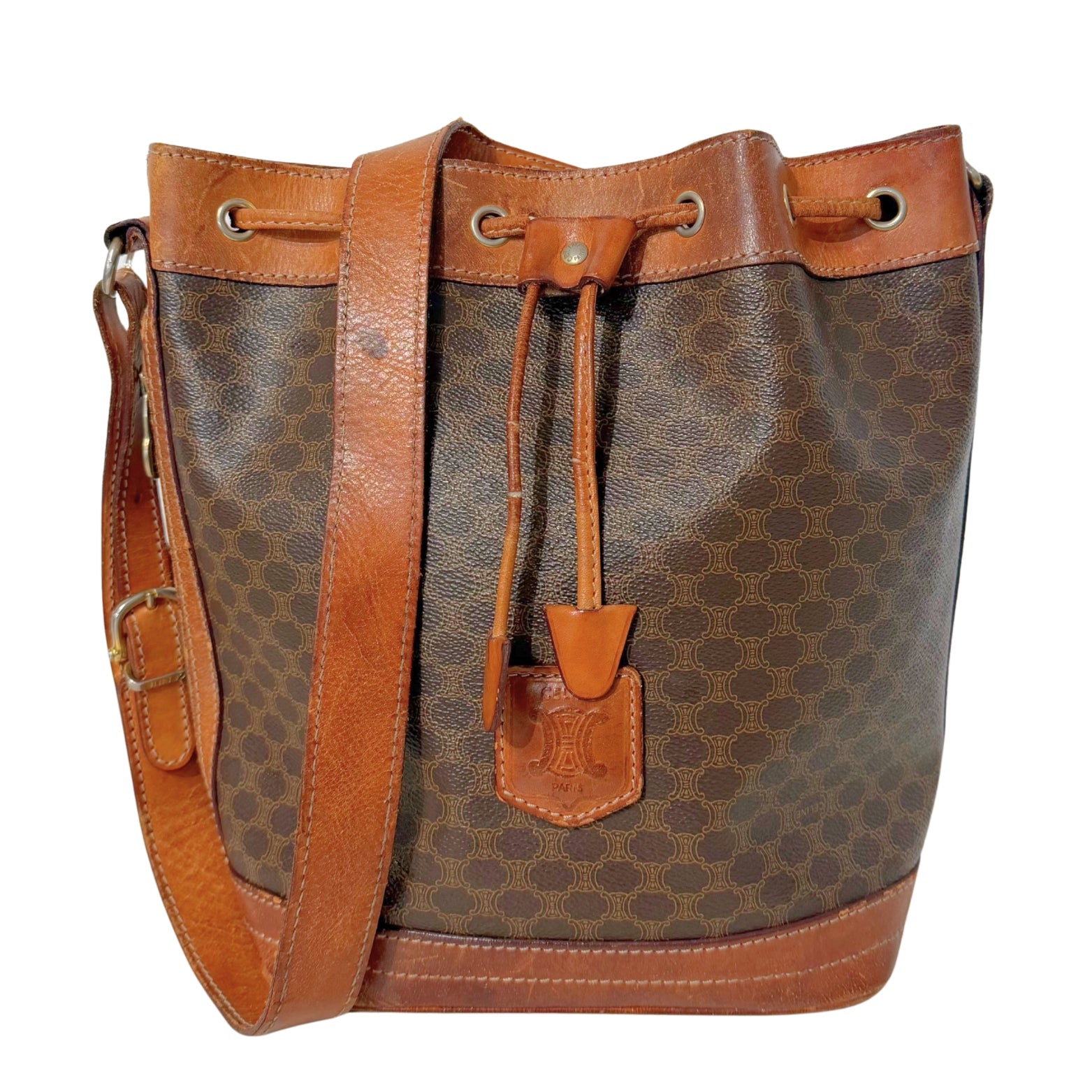 Vintage Macadam Bucket Bag