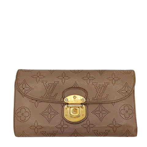 Python Leather Continental Wallet