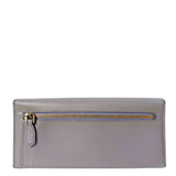 Saffiano Gray Bow Wallet