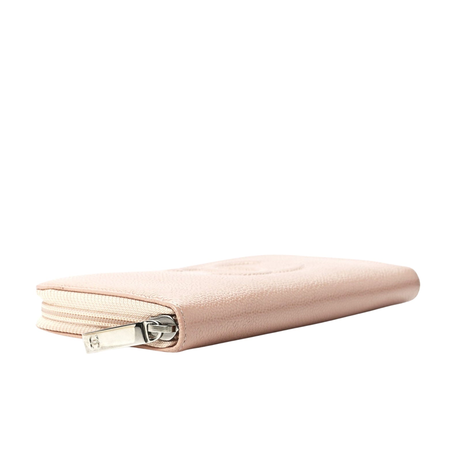 Caviar Large CC Zip Around Wallet