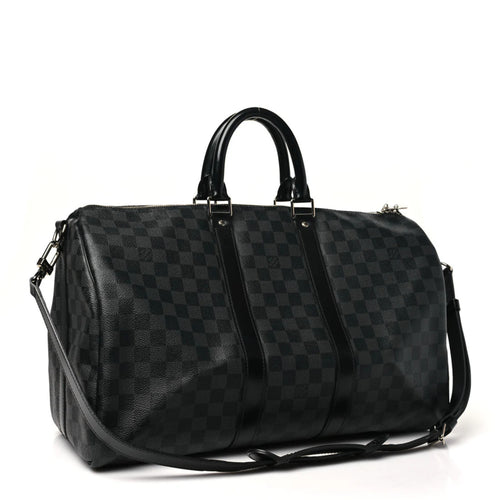 Damier Graphite Keepall Bandouliere 45