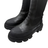 Black Mid Chelsea Boots 37