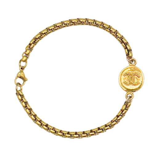 Repurposed Chanel Pendant Bracelet