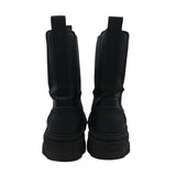 Black Mid Chelsea Boots 37