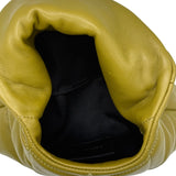 Lou Puffer Leather Clutch