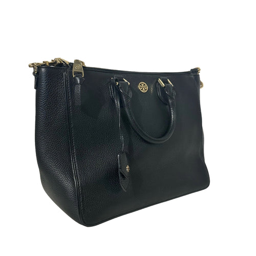 Black Satchel Bag Large