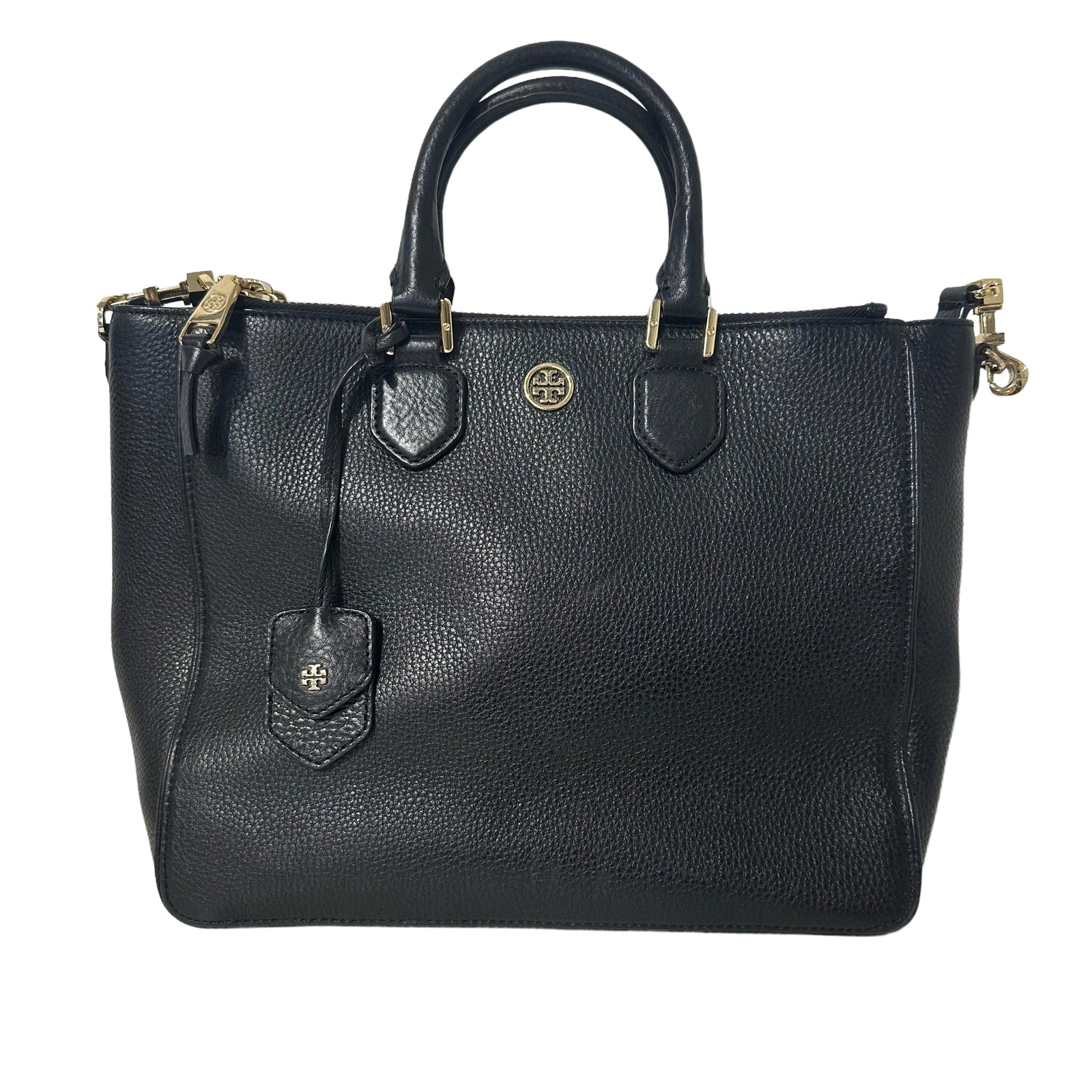 Black Satchel Bag Large