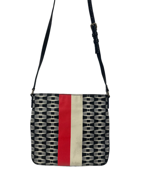 Black and Red Crossbody