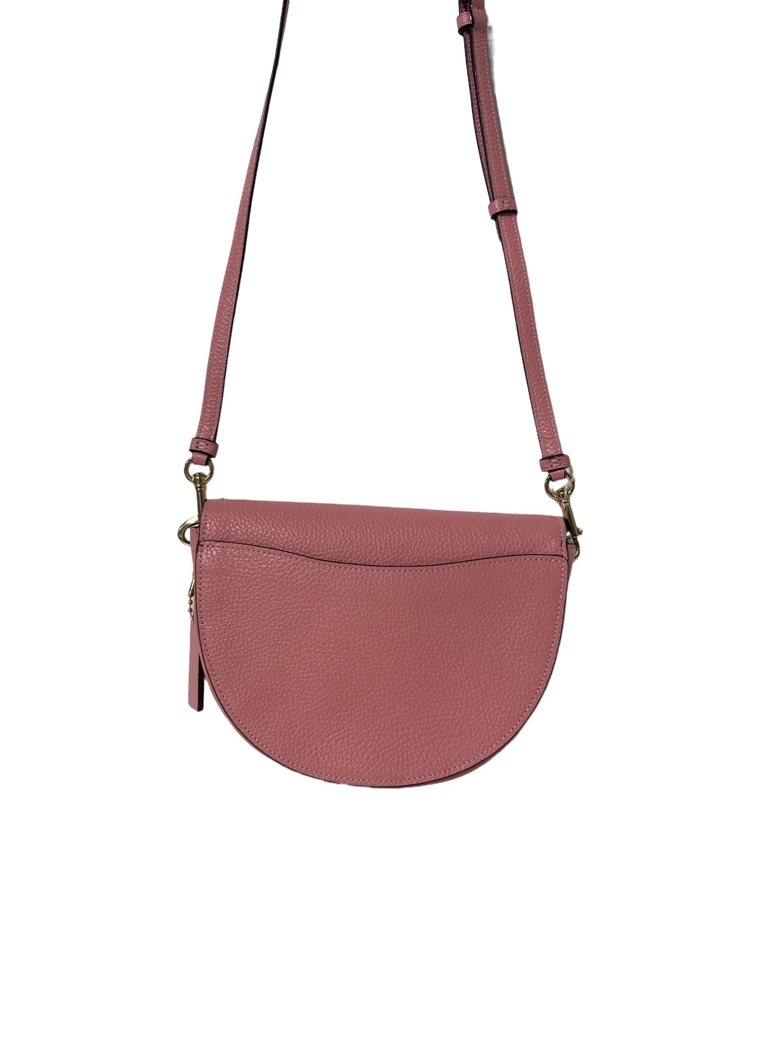 Pink Crescent Crossbody