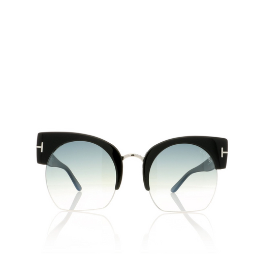 Savannah-02 Shiny Black Sunglasses