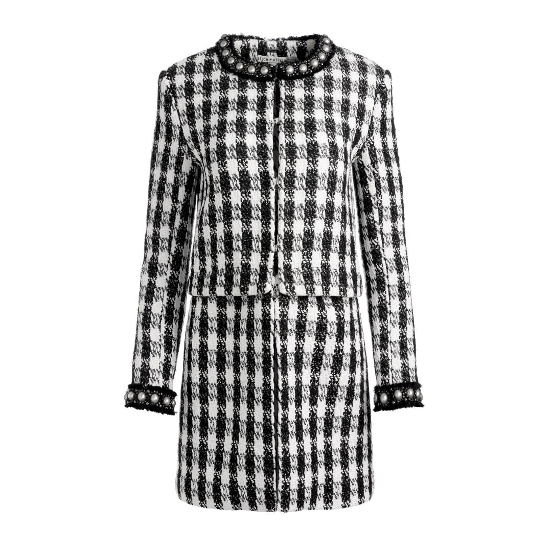 Deon Two-Fer Tweed Jacket