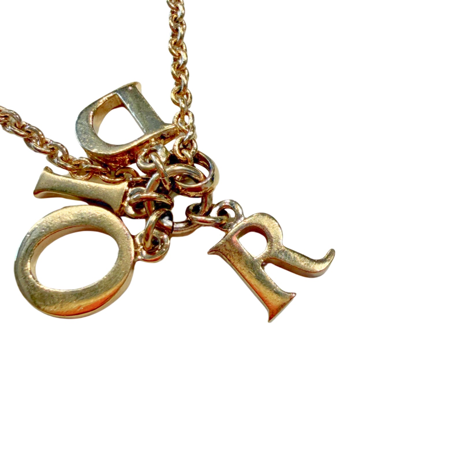 Vintage Letter Logo Pendant