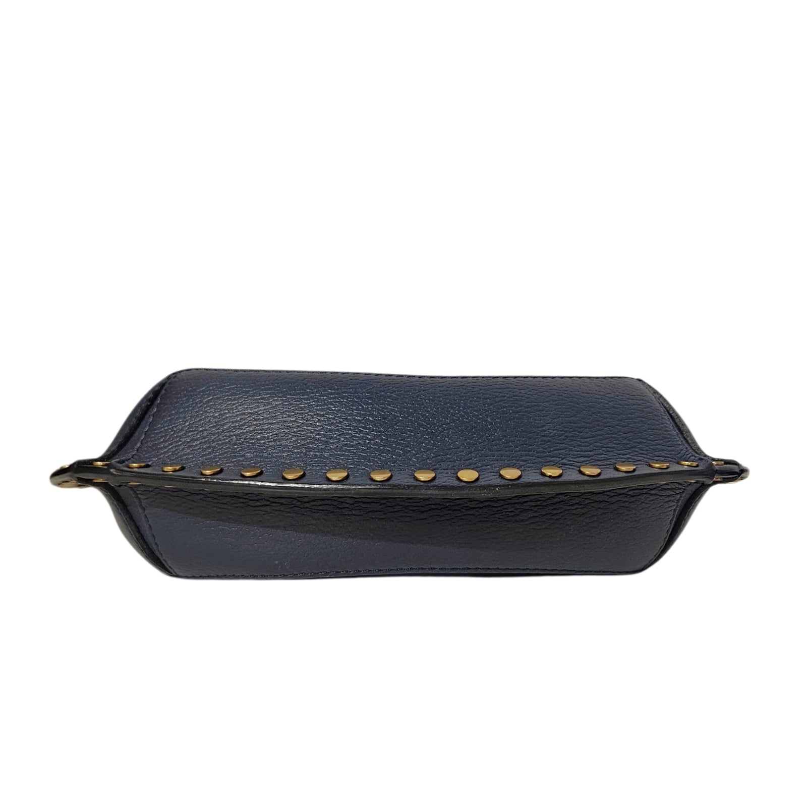 Oskan Moon Bag in Navy Blue