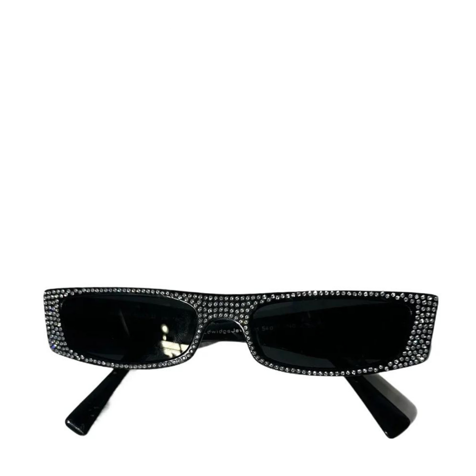 Black Bedazzled Sunglasses