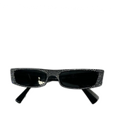 Black Bedazzled Sunglasses