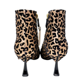Pointed Toe Sparkly Boots 37.5