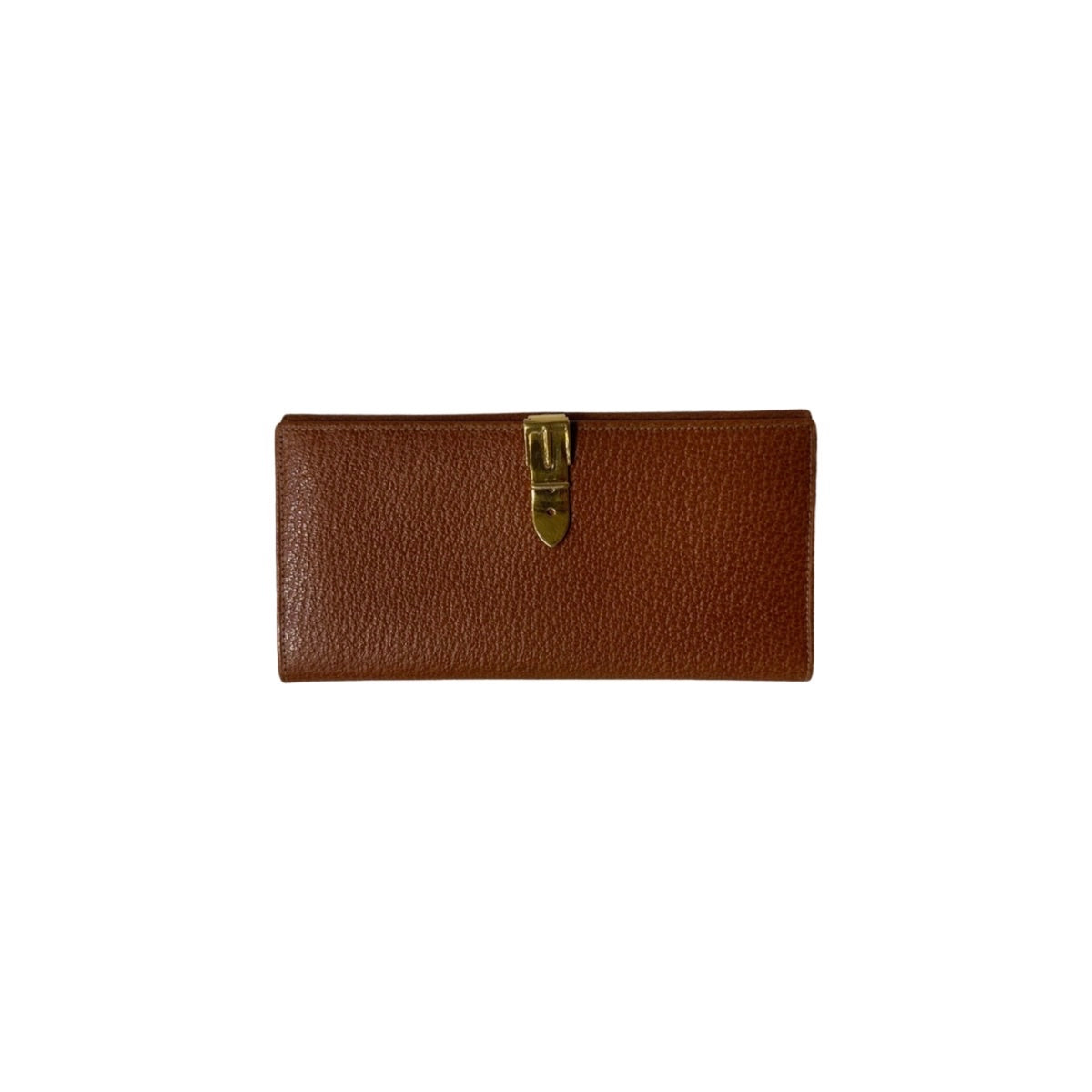 Vintage Buckle Continental Wallet