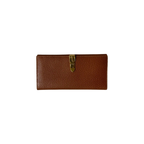 Vintage Buckle Continental Wallet