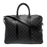 Damier Graphite Porte Documents Voyage PM