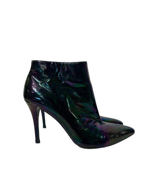 Chrome Ankle Boots 7