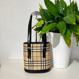 Nova Check Bucket Bag