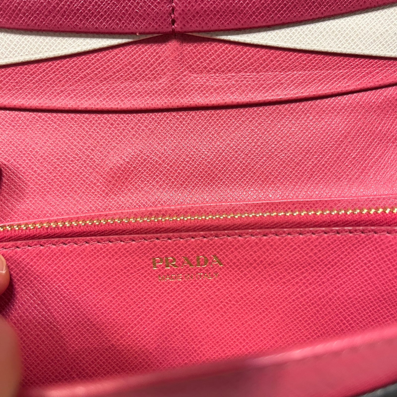 Saffiano Metal Continental Flap Wallet
