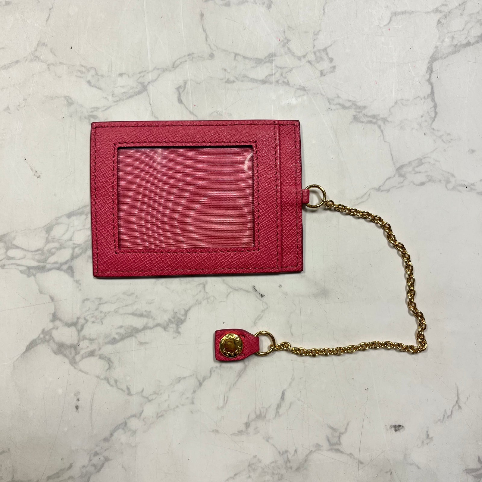 Saffiano Metal Continental Flap Wallet