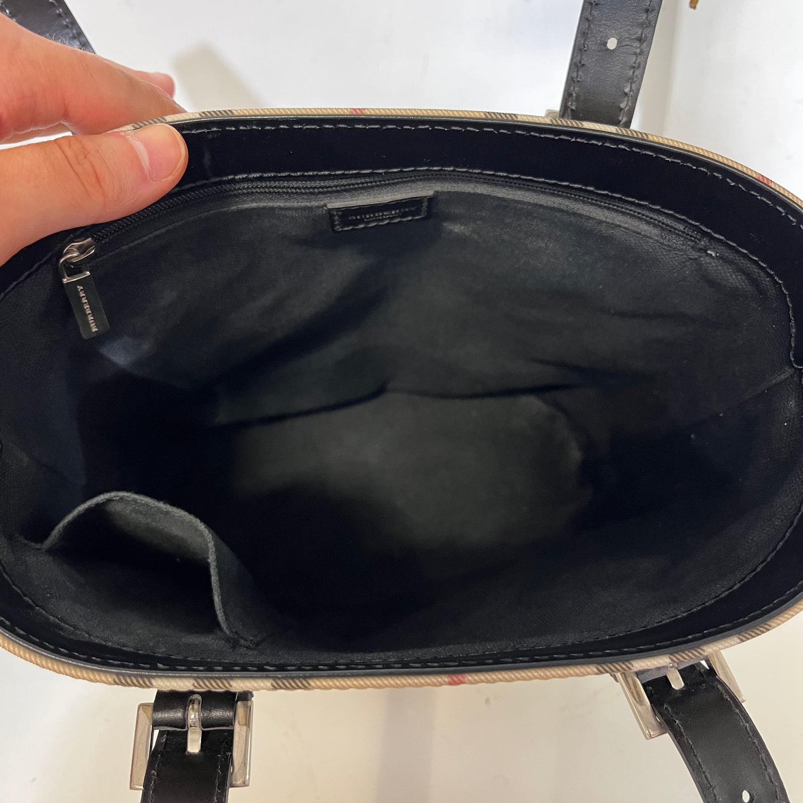 Nova Check Bucket Bag