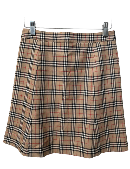 Classic Plaid Skirt