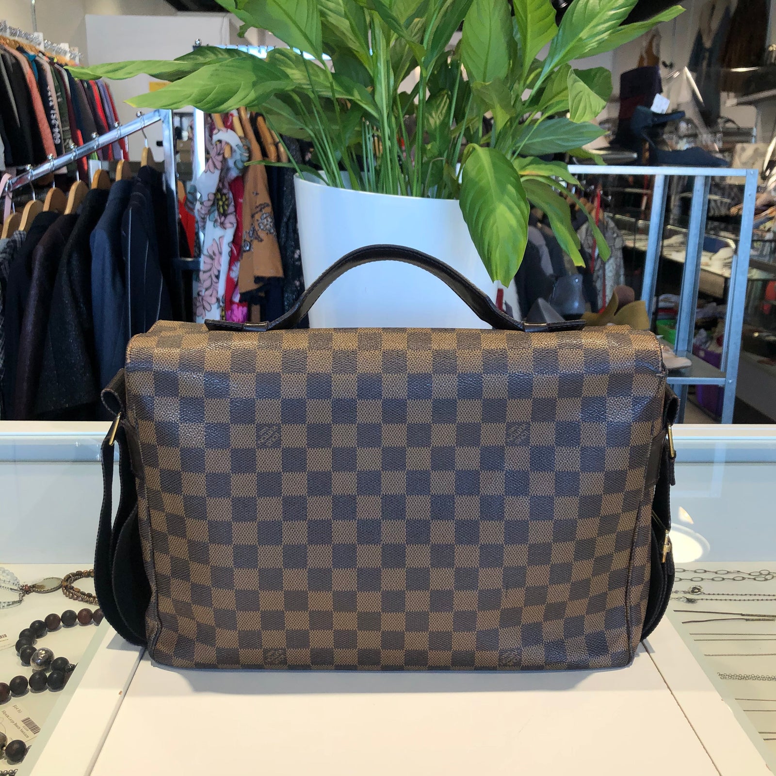 Damier Ebene Broadway Messenger Bag – Loom & Magpie Boutique