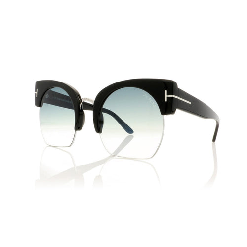 Savannah-02 Shiny Black Sunglasses
