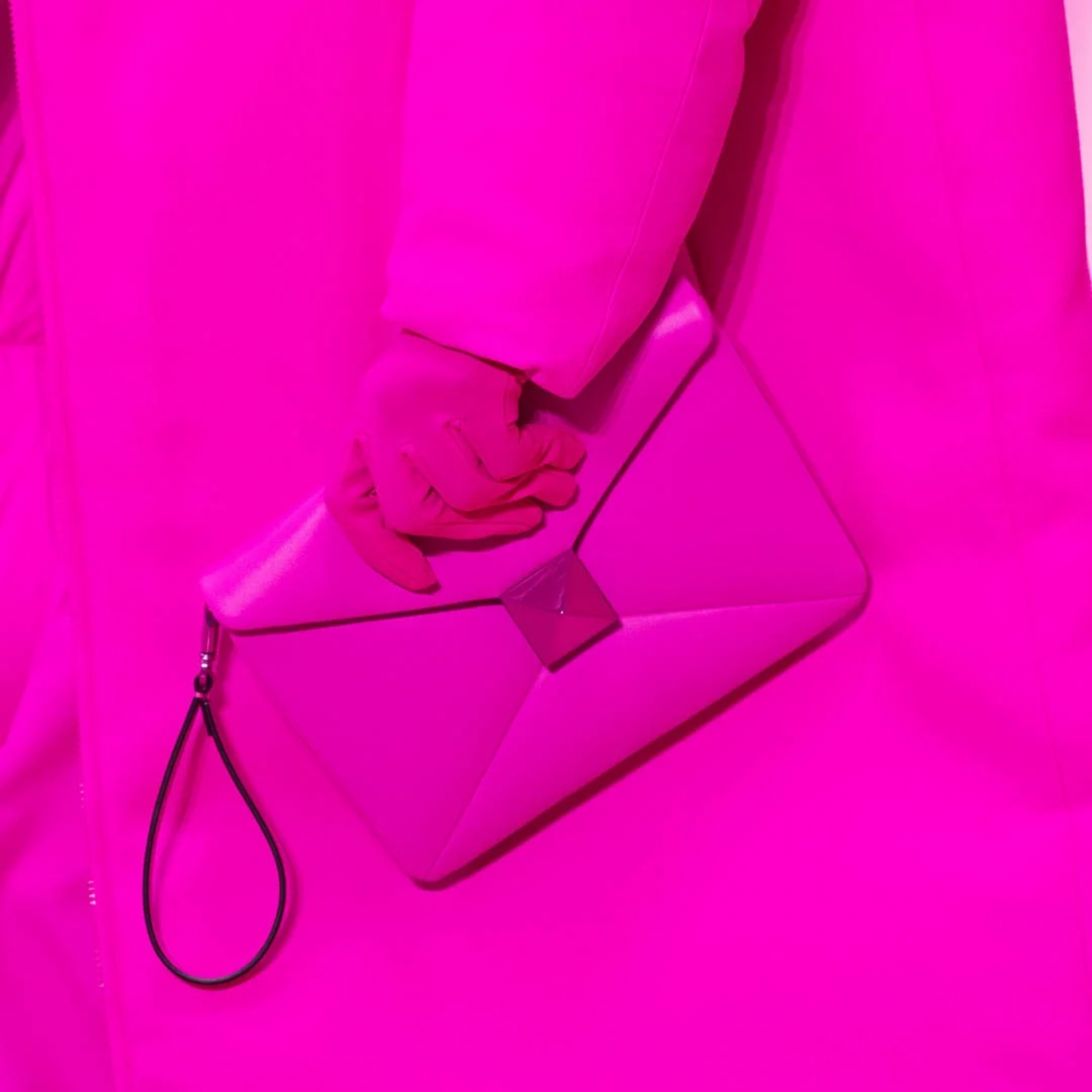 Rockstud Clutch Bag