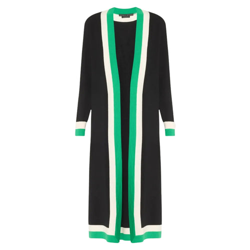 Bradford Grandpa Trim Wool-Blend Cardigan