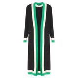 Bradford Grandpa Trim Wool-Blend Cardigan