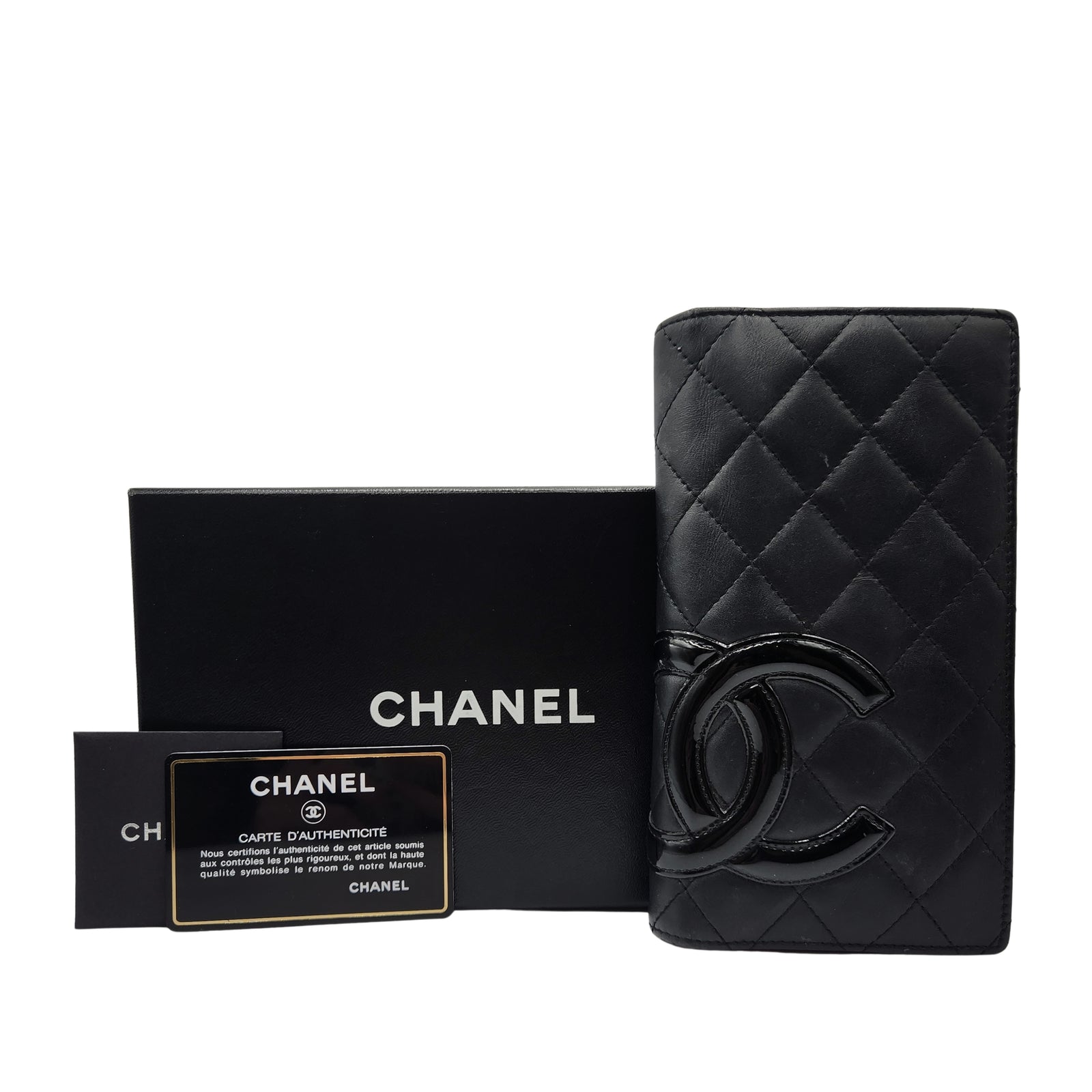 Cambon Yen Wallet in Black
