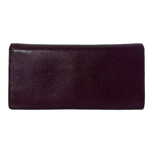 Chloe Bow Wallet Plum