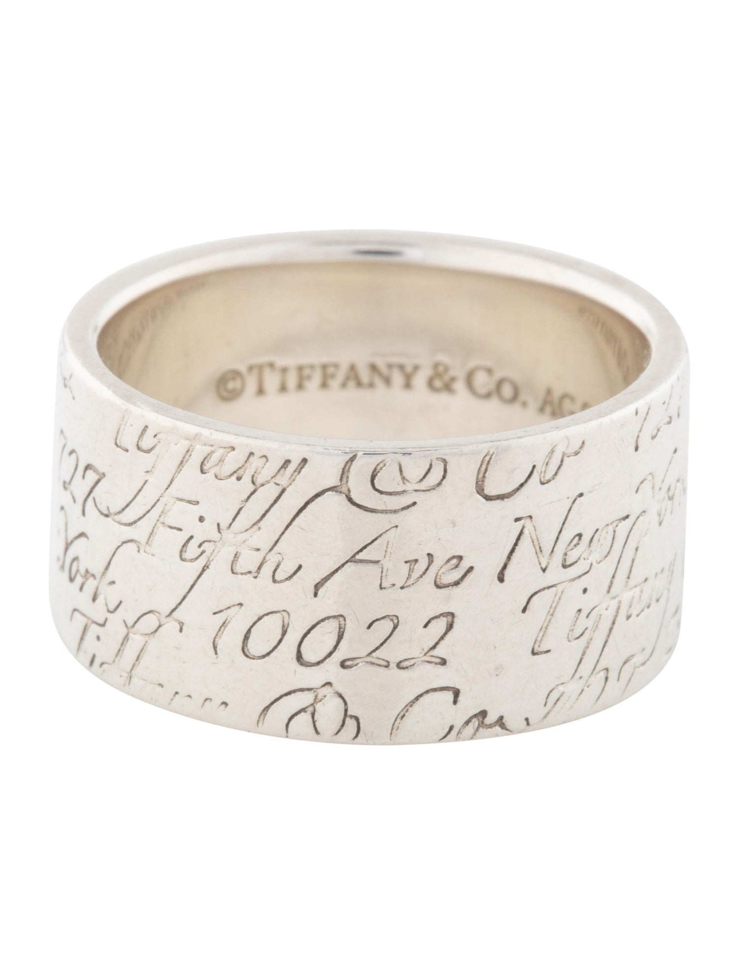 Tiffany Notes Wide Ring