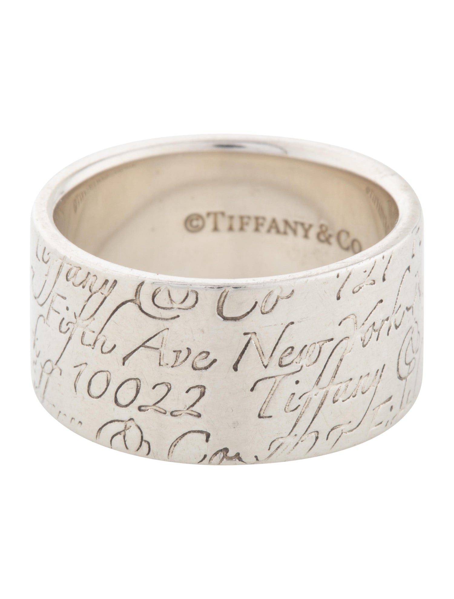 Tiffany Notes Wide Ring