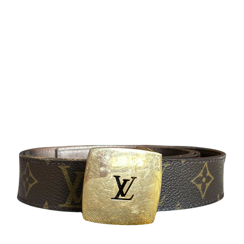 Monogram LV Cut Reversible Belt 90 36