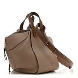 Calfskin Small Hammock Shoulder Bag Sand Mink