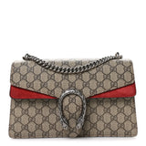 GG Supreme Monogram Small Dionysus Shoulder Bag Red