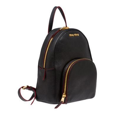 Goatskin Madras Backpack