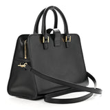 Smooth Calfskin Small Monogram Cabas Black