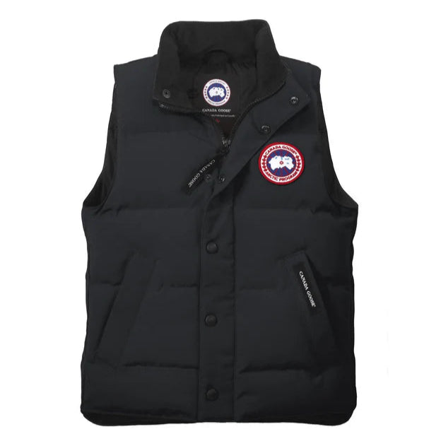 Youth Vanier Down Vest - Black