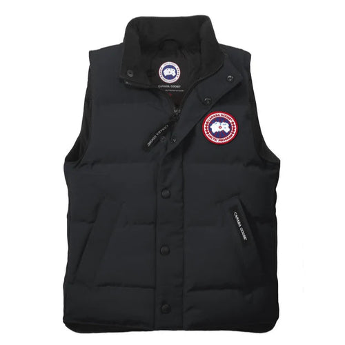 Youth Vanier Down Vest - Black