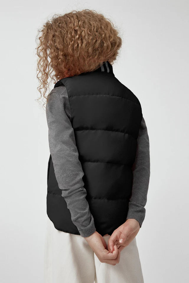 Youth Vanier Down Vest - Black