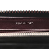 Lambskin Quilted Zip Around Wallet