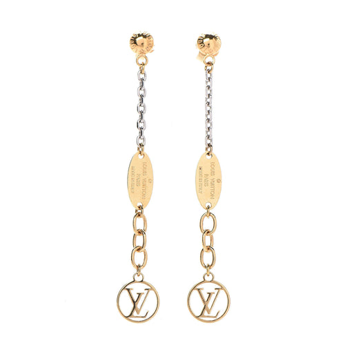 Logomania Earrings Gold